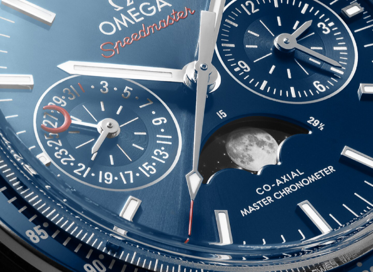 OMEGA スピードマスター ムーンフェイズ 304.33.44.52.03.001