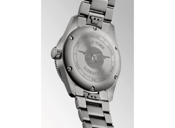 LONGINES スピリット ZULU TIME TITANIUM 39mm L3.802.1.53.6