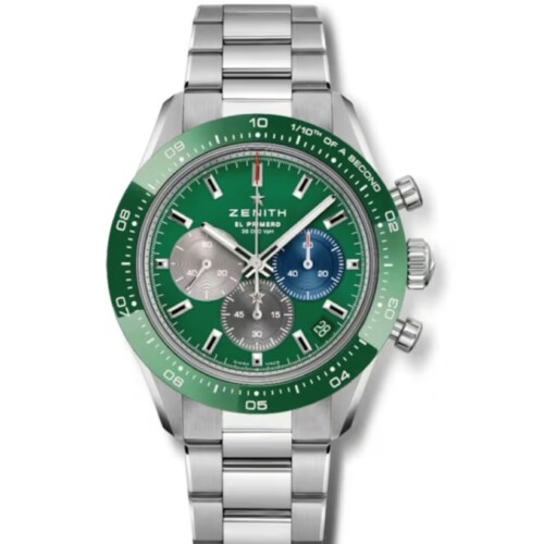 クロノマスター スポーツ グリーン 41mm グリーン文字盤