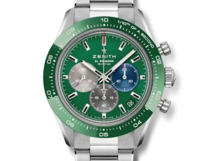 ZENITH クロノマスター スポーツ グリーン 41mm グリーン文字盤 03.3119.3600/56.M3100