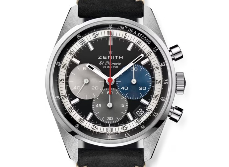 ZENITH クロノマスター オリジナル 1969 38mm ブラック文字盤 03.3200.3600/22.C908