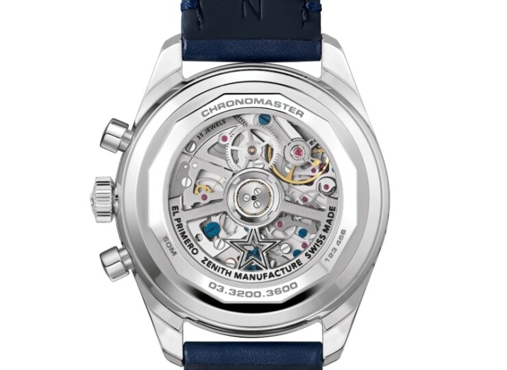 ZENITH クロノマスター オリジナル 38mm ブルー文字盤 03.3200.3600/52.C910