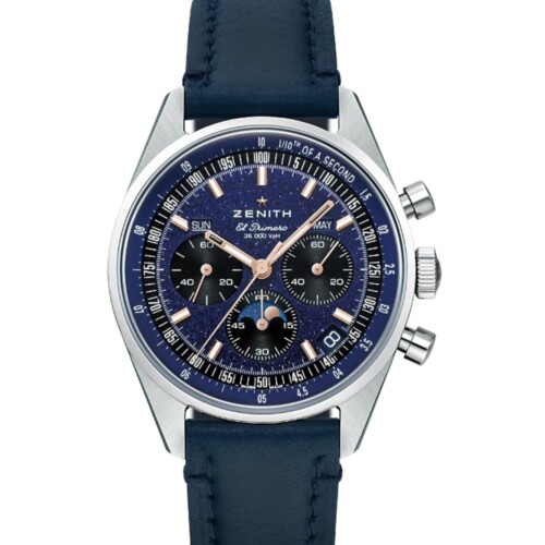 ZENITH クロノマスター オリジナル トリプルカレンダー アヴェンチュリン 38mm アヴェンチュリン文字盤 03.3402.3610/53.C917