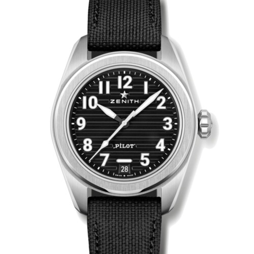 ZENITH パイロット オートマティック 40mm ブラック文字盤 03.4000.3620/21.I001