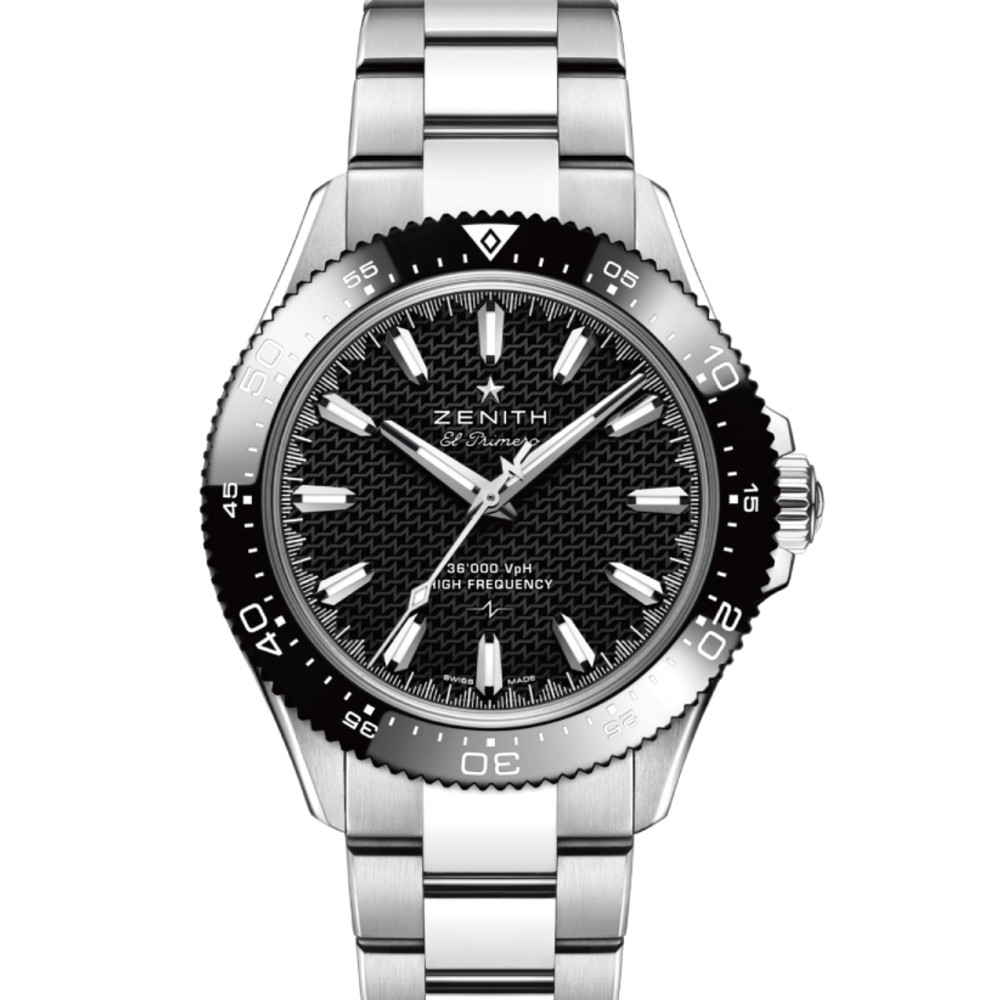ZENITH クロノマスター ソロ スポーツ 40mm ブラック文字盤 ノンデイト 03.5000.3620/21.M5000