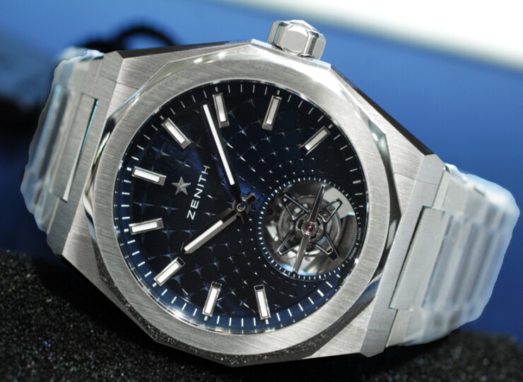 ZENITH デファイ スカイライン トゥールビヨン 41mm ブルー文字盤 03.9300.3630/51.I001