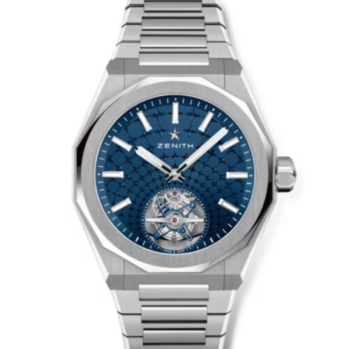 ZENITH デファイ スカイライン トゥールビヨン 41mm ブルー文字盤 03.9300.3630/51.I001