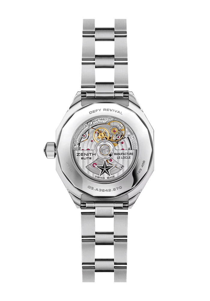 ZENITH デファイ リバイバル A3643 37mm シルバー文字盤 03.A3642.670/01.M3642