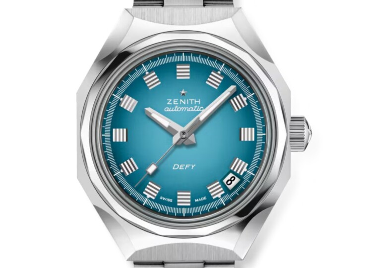 ZENITH デファイ リバイバル A3690 37mm ターコイズ文字盤 03.A3642.670/3690.M3642