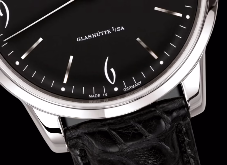 GLASHÜTTE ORIGINAL シックスティーズ 39mm ブラック文字盤 ステンレススティール 1-39-52-04-02-04