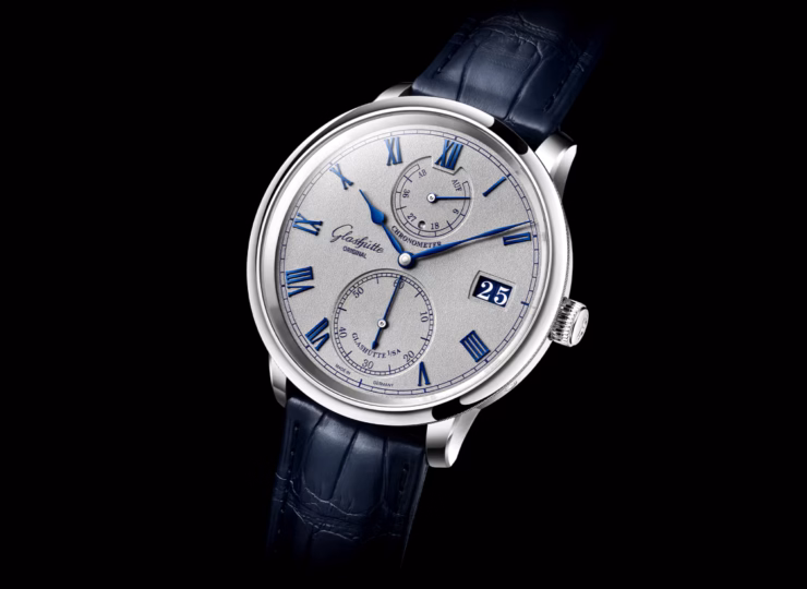 GLASHÜTTE ORIGINAL セネタ・クロノメーター 42mm グレー文字盤 1-58-08-01-04-61