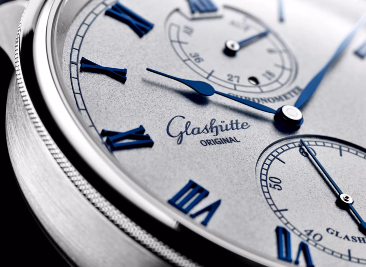 GLASHÜTTE ORIGINAL セネタ・クロノメーター 42mm グレー文字盤 1-58-08-01-04-61