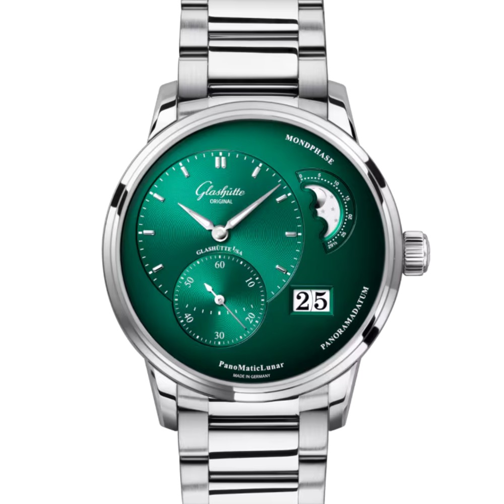 パノマティックルナ 40mm グリーンブラック文字盤