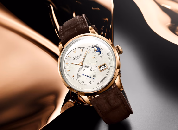 GLASHÜTTE ORIGINAL パノマティック・カレンダー 42mm シルバー文字盤 1-92-09-02-05-62
