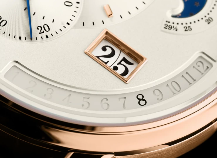 GLASHÜTTE ORIGINAL パノマティック・カレンダー 42mm シルバー文字盤 1-92-09-02-05-62