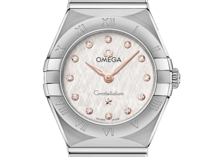 OMEGA コンステレーション 25mm シルバー文字盤 131.10.25.60.52.001
