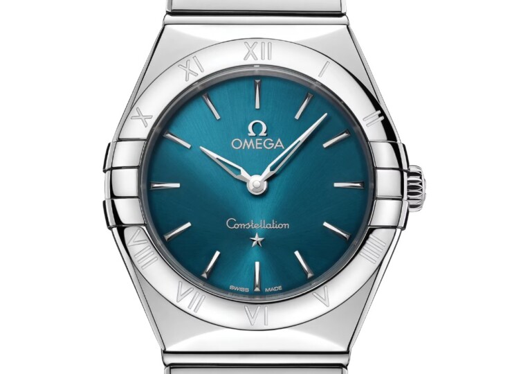 OMEGA コンステレーション 28mm ピーコックブルー文字盤 131.10.28.60.03.002