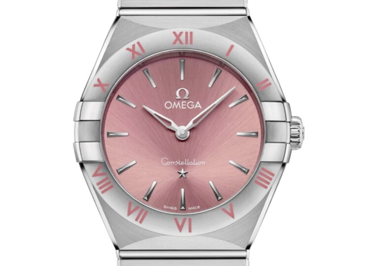 OMEGA コンステレーション 28mm ピンク文字盤 131.10.28.60.11.001