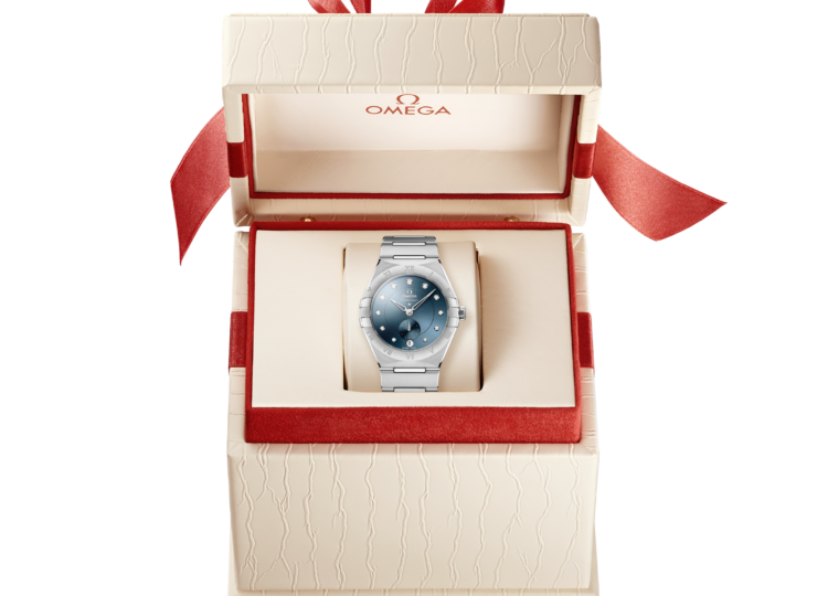 OMEGA コンステレーション スモールセコンド 34mm ブルー文字盤 131.10.34.20.53.001