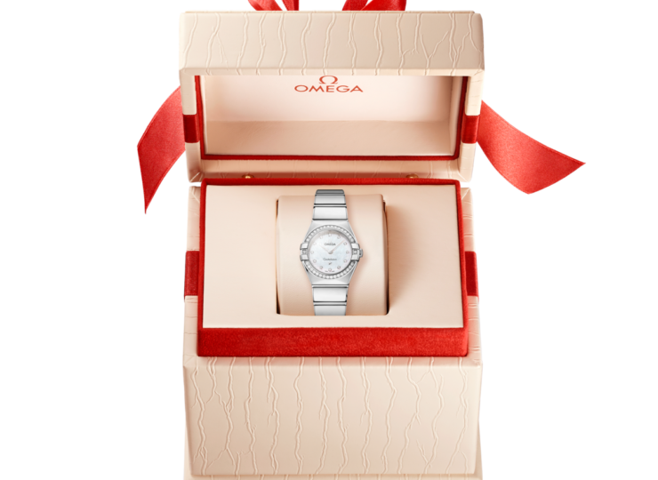 OMEGA コンステレーション 25mm ホワイト文字盤 ステンレススティール 131.15.25.60.55.002 外箱