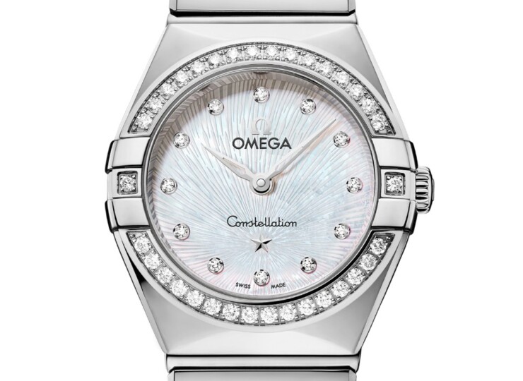 OMEGA コンステレーション 25mm ホワイト文字盤 ステンレススティール 131.15.25.60.55.002