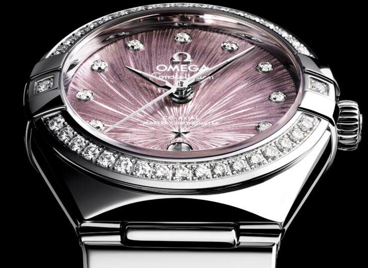 OMEGA コンステレーション 29mm ライラック文字盤 131.15.29.20.60.001