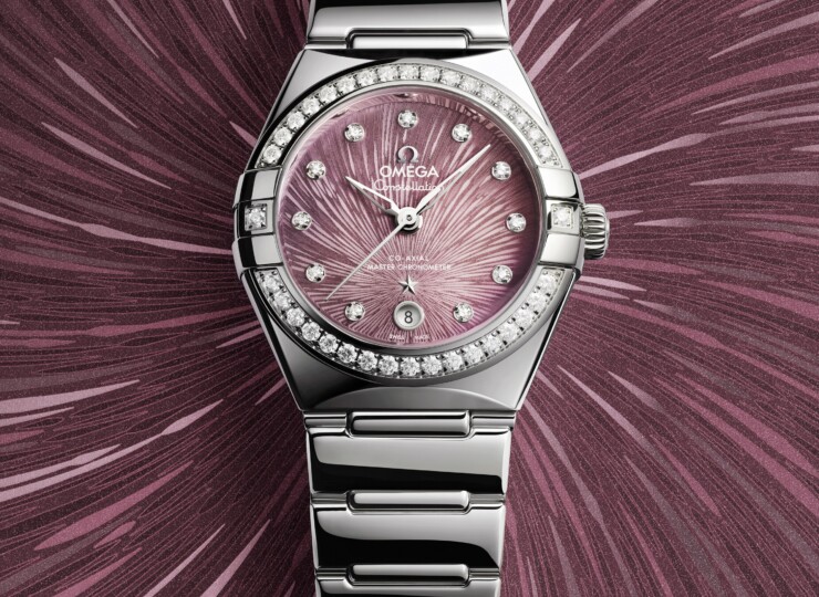 OMEGA コンステレーション 29mm ライラック文字盤 131.15.29.20.60.001