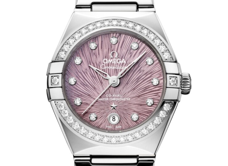 OMEGA コンステレーション 29mm ライラック文字盤 131.15.29.20.60.001