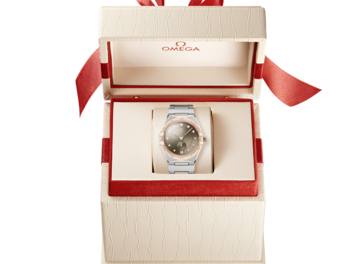 OMEGA コンステレーション スモールセコンド 34mm ブラウン文字盤 131.20.34.20.63.001