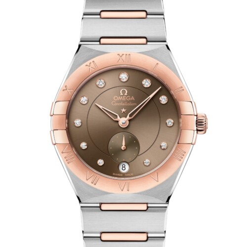 コンステレーション スモールセコンド 34mm ブラウン文字盤