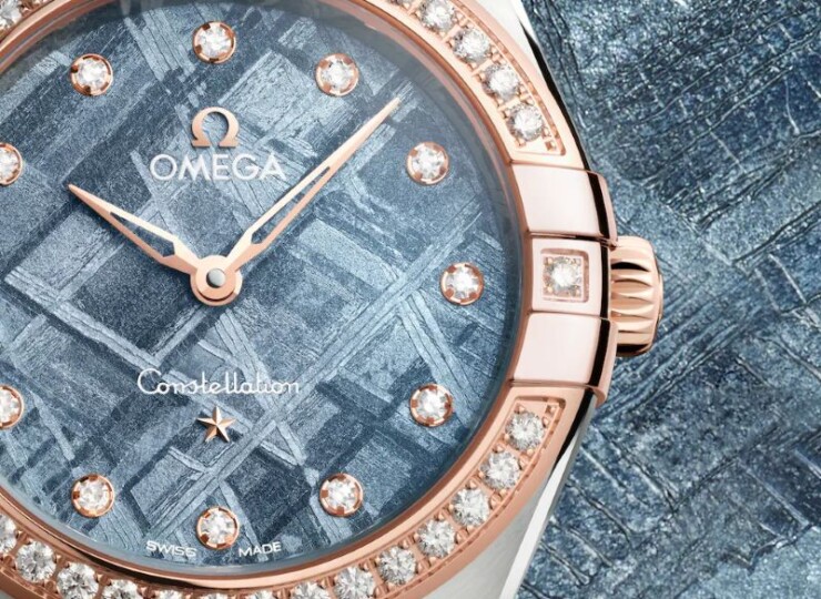 OMEGA コンステレーション 28mm ブルー文字盤 131.25.28.60.99.001