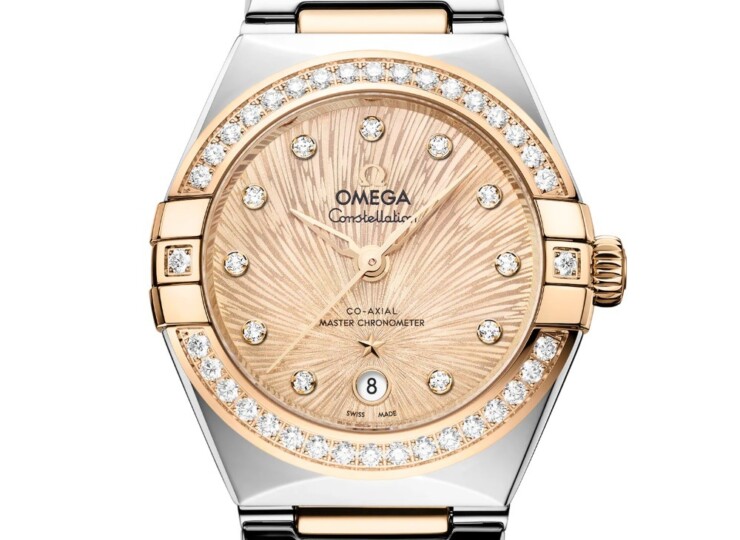 OMEGA コンステレーション 29mm イエロー文字盤 131.25.29.20.58.002