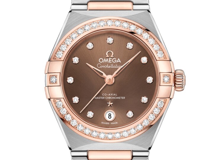 OMEGA コンステレーション 29mm ブラウン文字盤 131.25.29.20.63.001