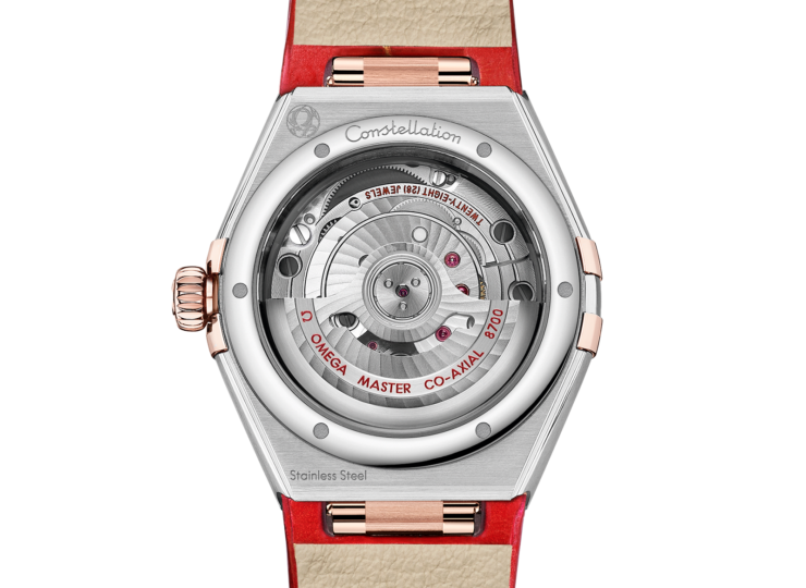 OMEGA コンステレーション 29mm レッド文字盤 131.28.29.20.99.002