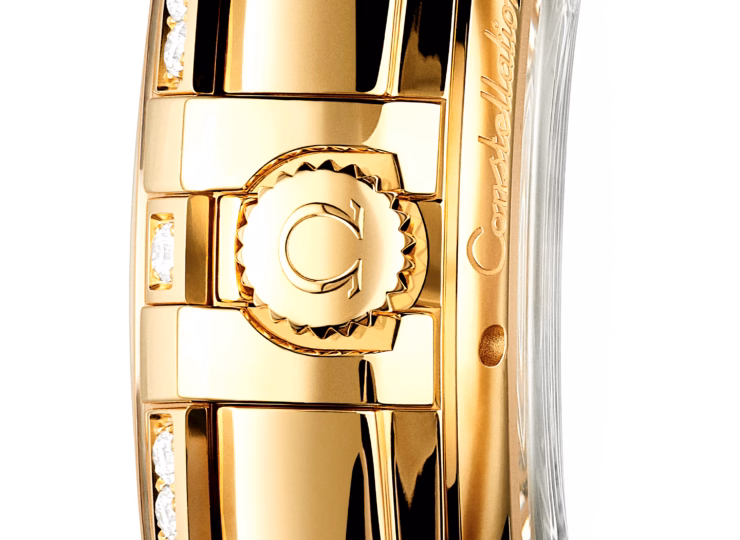 OMEGA コンステレーション 29mm ホワイト文字盤 ムーンシャインゴールド 131.55.29.20.55.003