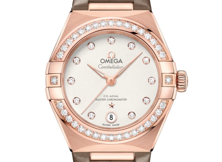 OMEGA コンステレーション 29mm シルバー文字盤 セドナゴールド 131.58.29.20.52.002