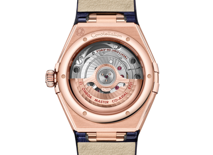 OMEGA コンステレーション 29mm ブルー文字盤 セドナゴールド 131.58.29.20.53.003