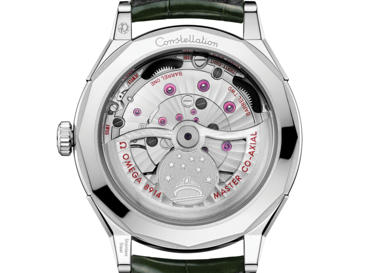 OMEGA コンステレーション オブザーバトリー 39.4mm グリーン文字盤 O-MEGAスティール 140.13.39.21.10.001