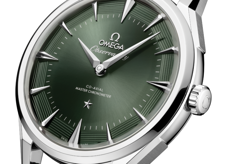 OMEGA コンステレーション オブザーバトリー 39.4mm グリーン文字盤 O-MEGAスティール 140.13.39.21.10.001