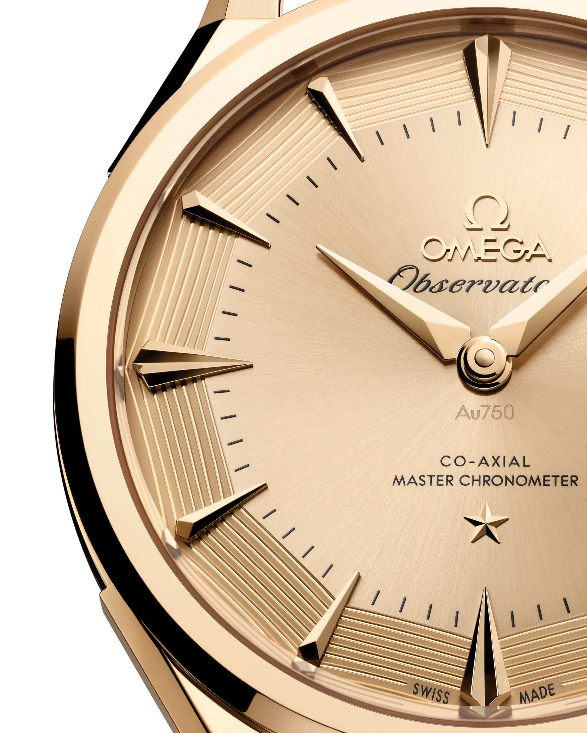 OMEGA コンステレーション オブザーバトリー 39.4mm イエロー文字盤 ムーンシャインゴールド ブレスレット 140.50.39.21.99.001