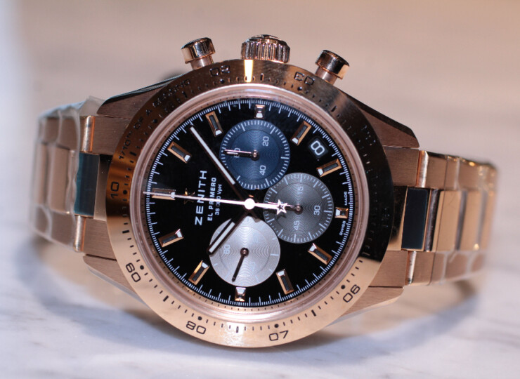 ZENITH クロノマスター スポーツ 41mm ブラック文字盤 18.3101.3600/21.M3100