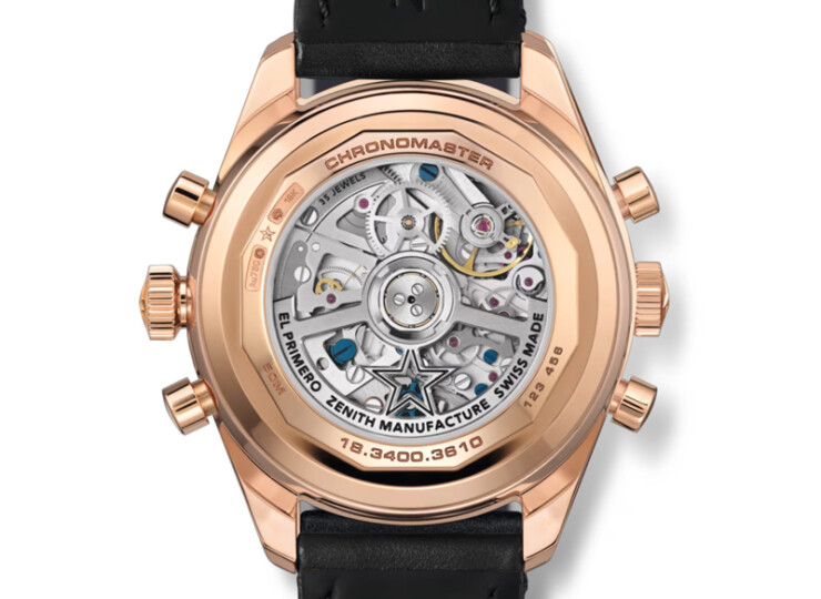 ZENITH クロノマスター オリジナル トリプルカレンダー 38mm ブラック文字盤 18.3400.3610/21.C911
