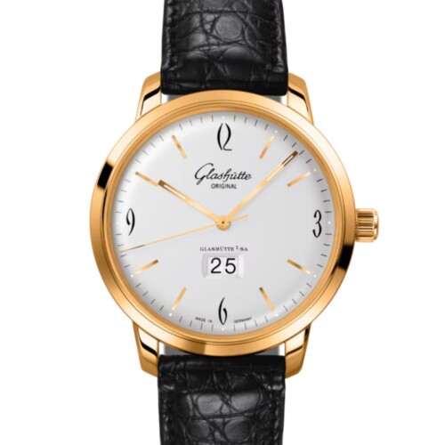 シックスティーズ・パノラマデイト 42mm シルバー文字盤 ローズゴールド