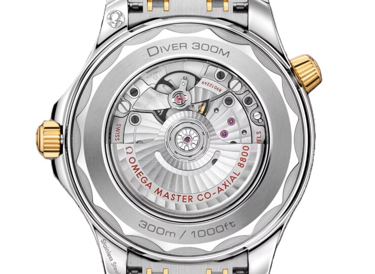 OMEGA シーマスター ダイバー300M 42mm ブルー文字盤 ステンレススティール＆イエローゴールド 210.20.42.20.03.001