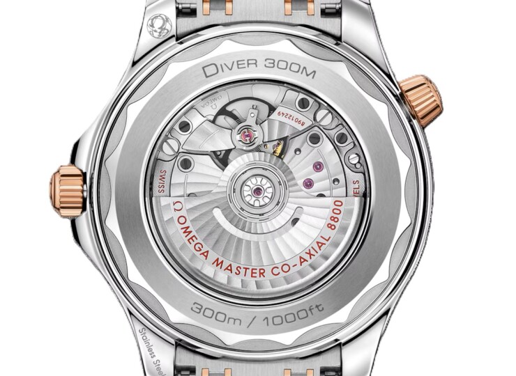 OMEGA シーマスター ダイバー300M 42mm ブルー文字盤 ステンレススティール＆セドナゴールド 210.20.42.20.03.002