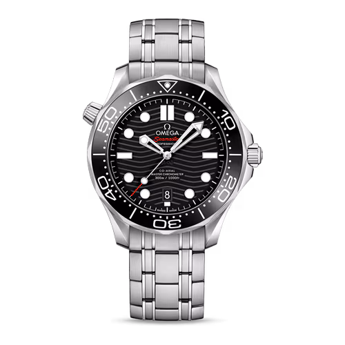 OMEGA シーマスター ダイバー300M 42mm ブラック文字盤 ステンレススティール ブレスレット 210.30.42.20.01.001
