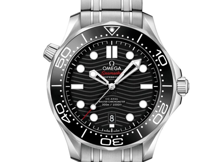 OMEGA シーマスター ダイバー300M 42mm ブラック文字盤 ステンレススティール ブレスレット 210.30.42.20.01.001