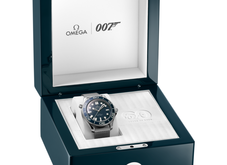 OMEGA シーマスター ダイバー300M 42mm ボンド映画60周年記念モデル ブルー文字盤 210.30.42.20.03.002 外箱