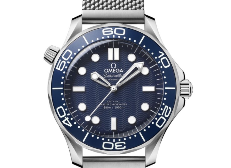 OMEGA シーマスター ダイバー300M 42mm ボンド映画60周年記念モデル ブルー文字盤 210.30.42.20.03.002