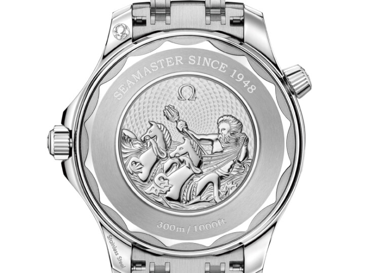 OMEGA シーマスター ダイバー300M 42mm サマーブルー ブルー文字盤 ステンレススティール ブレスレット 210.30.42.20.03.003